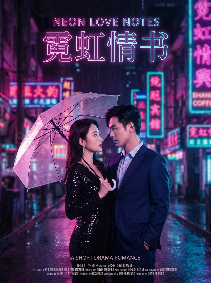 ie报错 热播都市爱情短剧 - 霓虹情书海报